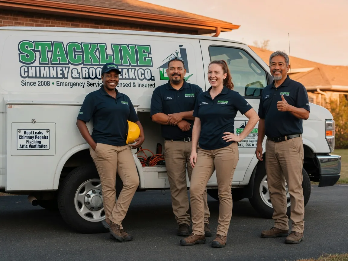 Chimney flashing repair company in Addieville, IL